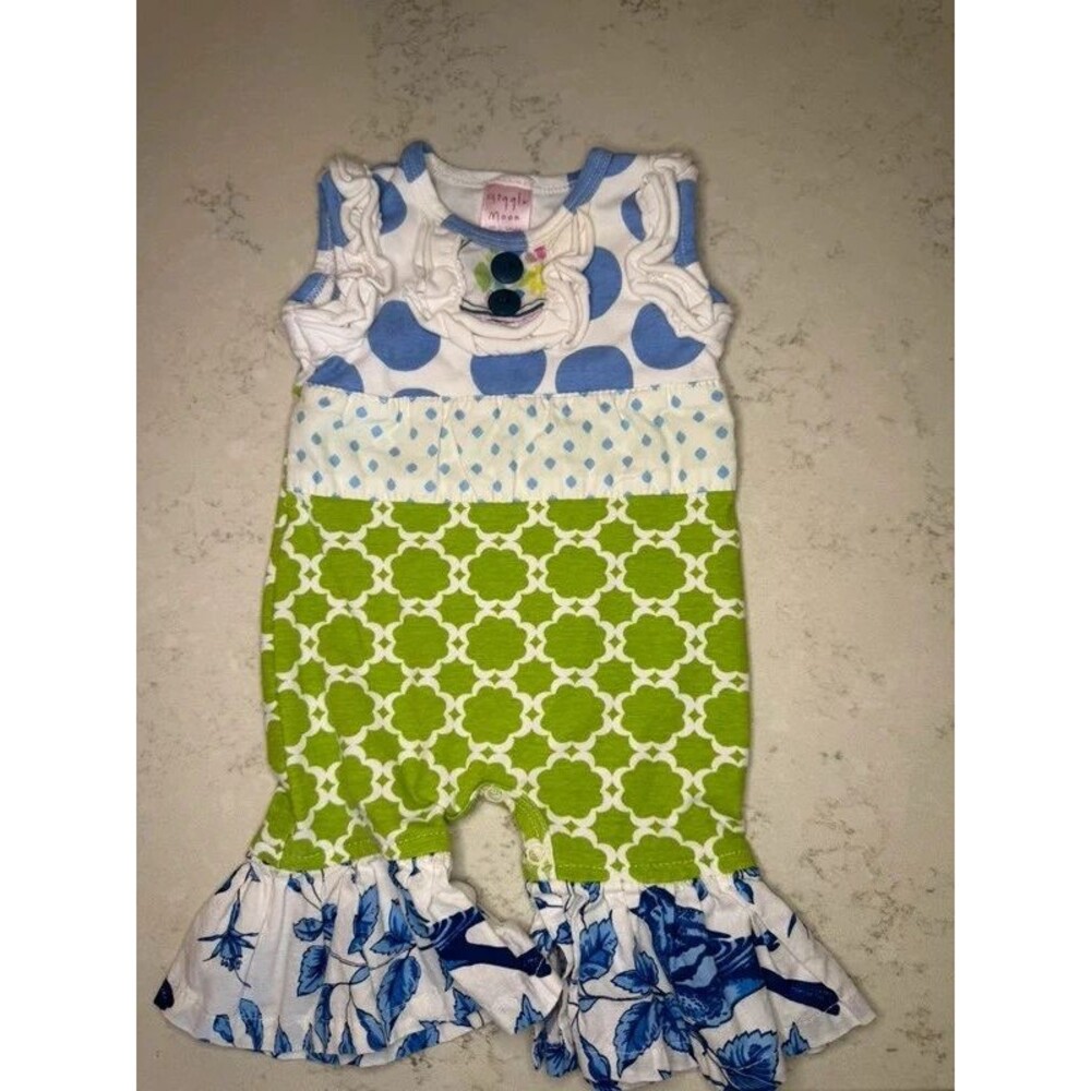 Maximalist Ruffle Romper, Newborn - Picture 2 of 5